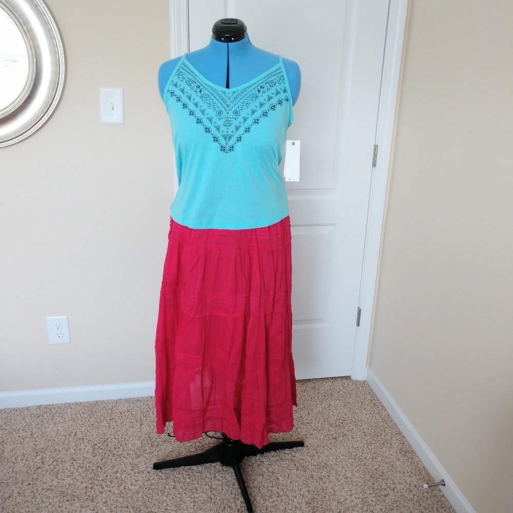 Turquoise Roxy Top